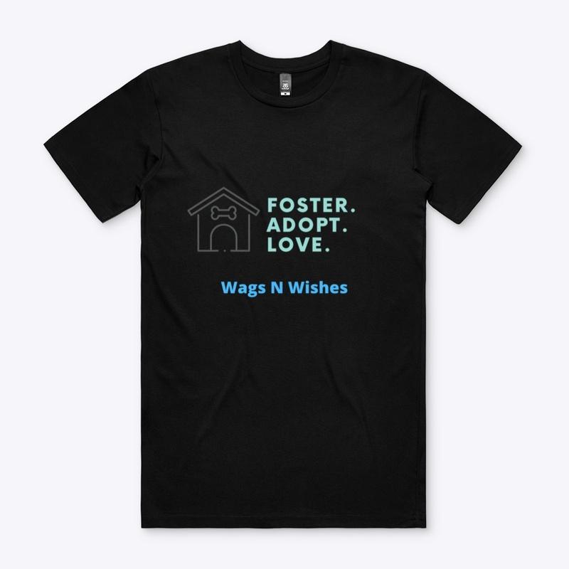 Foster. Adopt. Love. Water Bottle